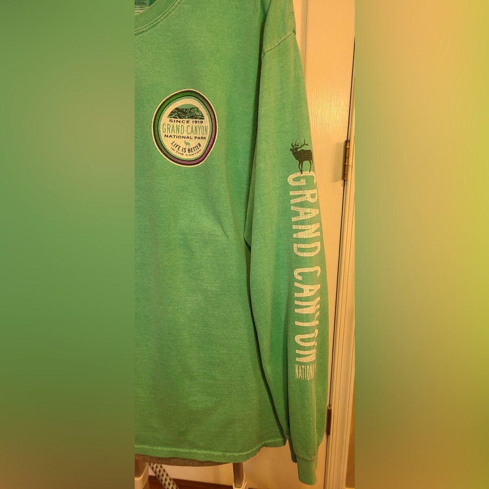 Mint green Long Sleeve Grand Canyon Shirt - Picture 11 of 11